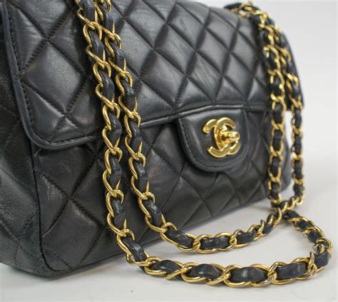 chanel bag gold chain strap|chanel bag black gold chain.